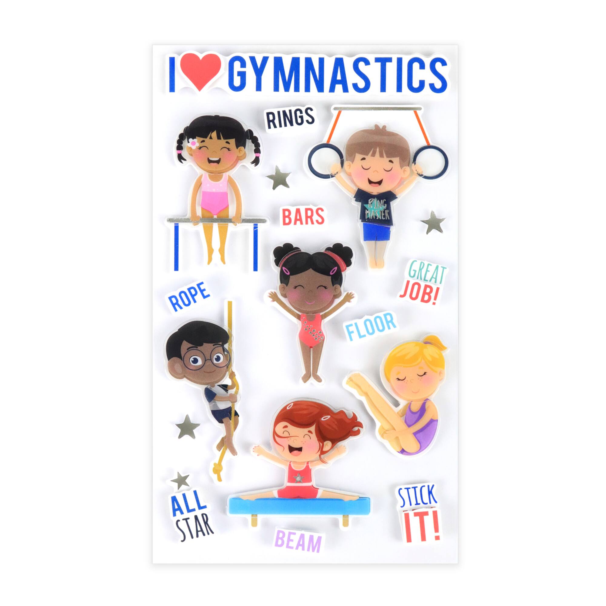 Gymnastics Stickers by Recollections™